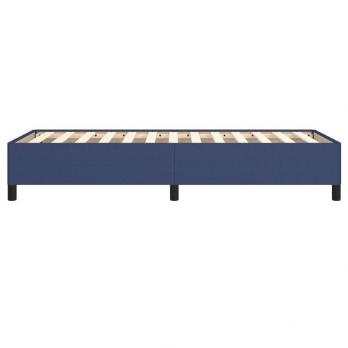 Sengeramme uden madras 90×190 cm - stof, blå