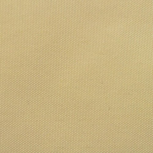 Solsejl i oxfordstof 2 × 4 m rektangulær - beige