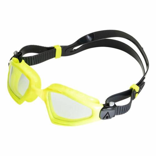 Aqua Sphere Kayenne Pro svømmebriller - Clear linser, gul/sort, onesize
