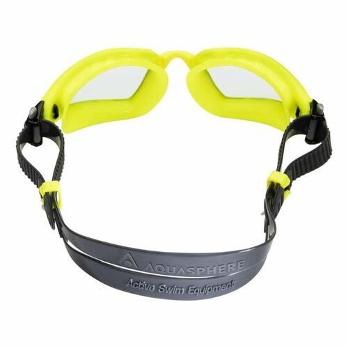 Aqua Sphere Kayenne Pro svømmebriller - Clear linser, gul/sort, onesize