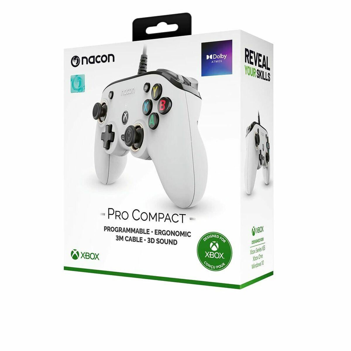 Videospil Konsol Joystick Nacon Xbxprocompactwhite