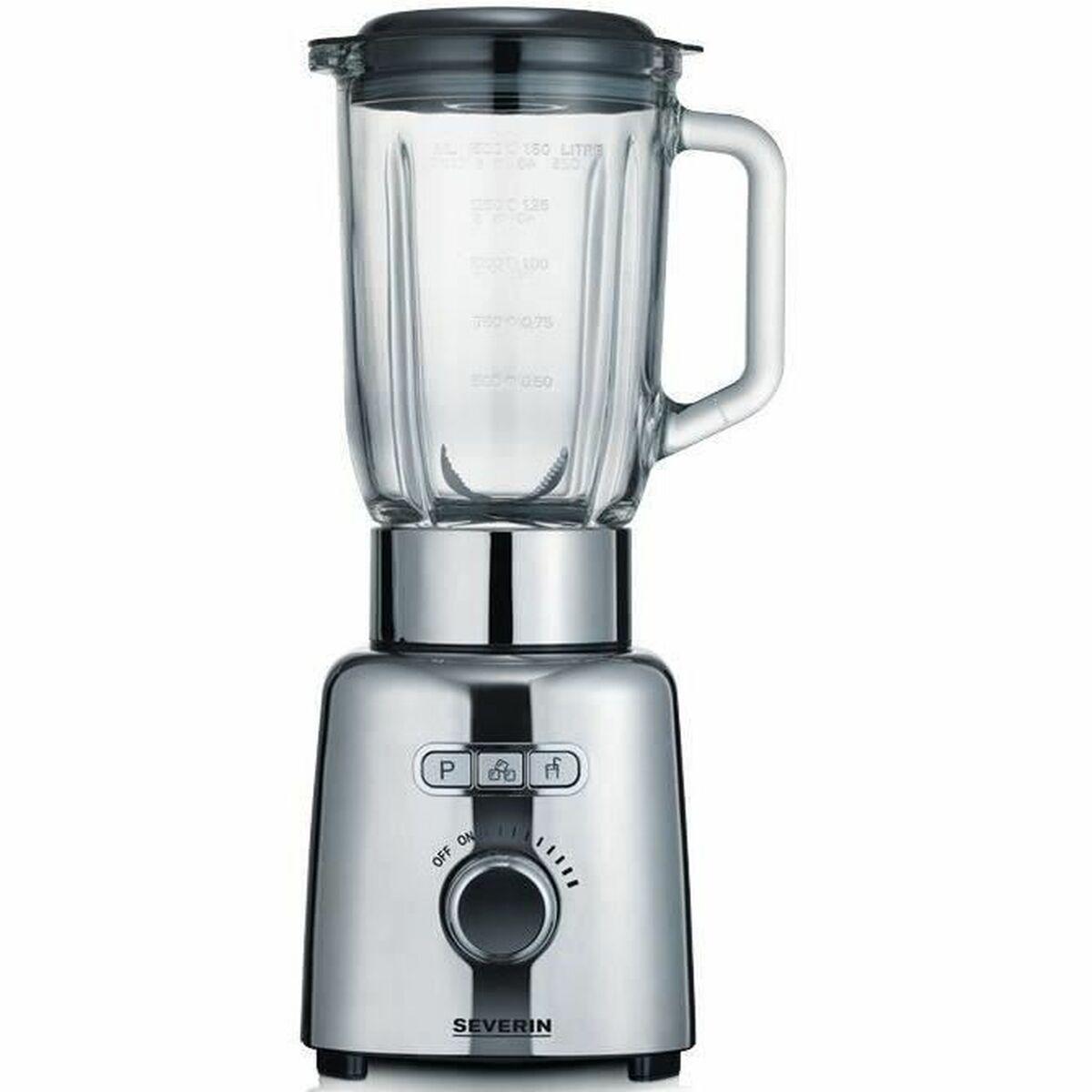 Severin SM 3710 blender med kande - 1.000 W, sølv