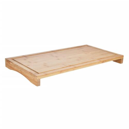 2-i-1 skærebræt 54x28x4,5 cm bambus