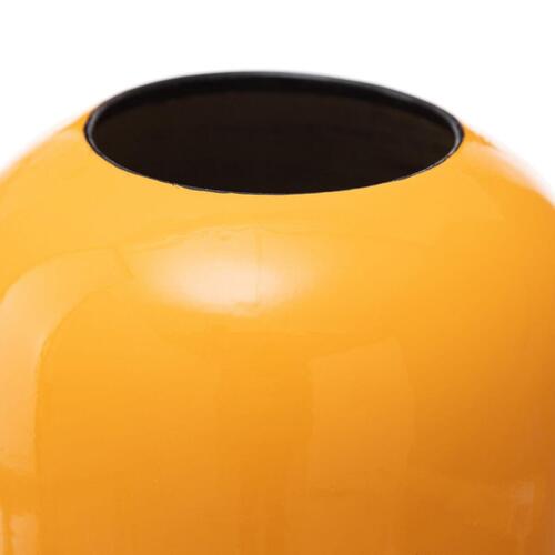 Vase Keramik 18 x 18 x 32 cm Gul