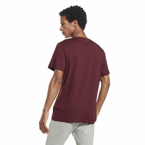 Kortærmet T-shirt til Mænd Reebok RI Logo Rødbrun M