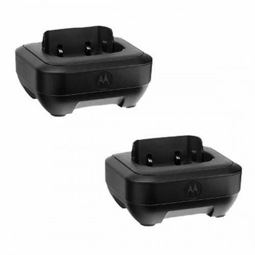 Motorola opladningsbase til Talkabout T62/T82/T82EX - 2 enheder, sort