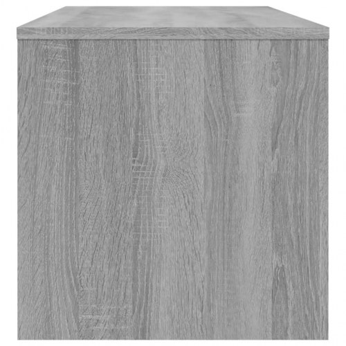 Tv-bord 100×40×40 cm i konstrueret træ - grå sonoma-eg