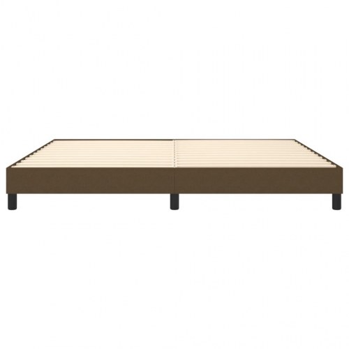 Boxspring sengeramme 200 x 200 cm - mørkebrun