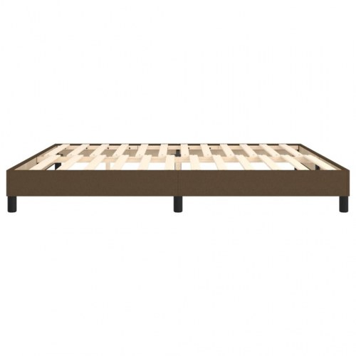 Boxspring sengeramme 200 x 200 cm - mørkebrun