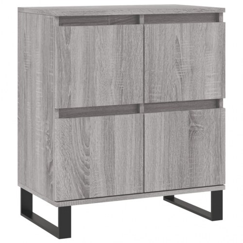 Skænk 60×35×70 cm i konstrueret træ - grå sonoma-eg