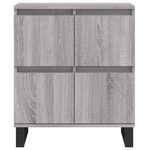 Skænk 60×35×70 cm i konstrueret træ - grå sonoma-eg