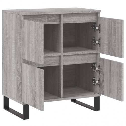 Skænk 60×35×70 cm i konstrueret træ - grå sonoma-eg