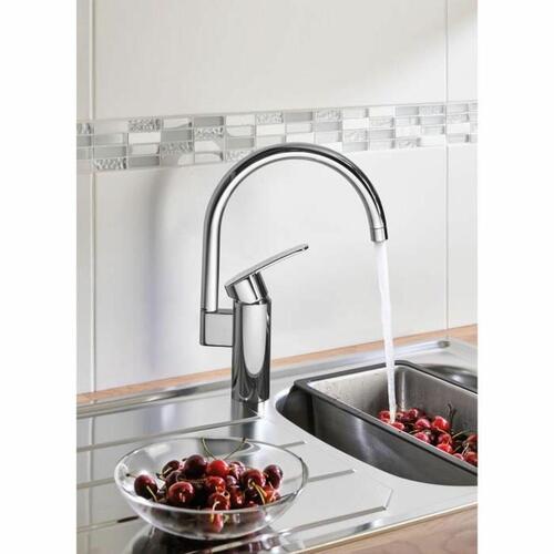 Kitchen Tap Grohe Wave Cosmopolitan - 32449001 C-formet Metal