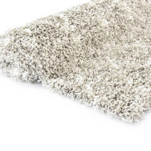 Shaggy tæppe Berber PP 160 x 230 cm sandfarvet og beige