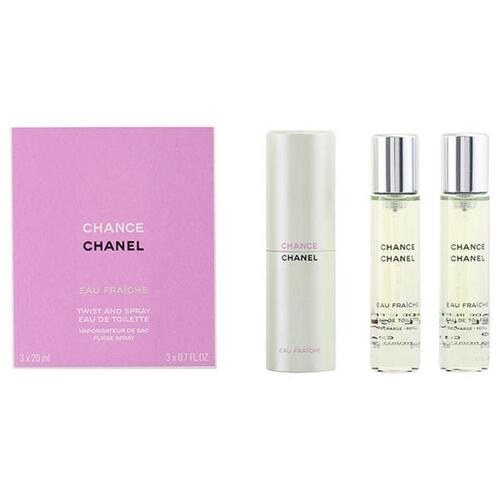 Parfume sæt til kvinder Chance Eau Fraiche Chanel Chance Eau Fraiche (3 stk)