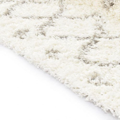 Shaggy tæppe Berber PP 160 x 230 cm beige og sandfarvet