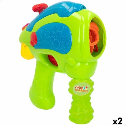 Spil med Sæbebobler Colorbaby Grøn Pistol 118 ml 20,5 x 23,5 x 8,5 cm (2 enheder)