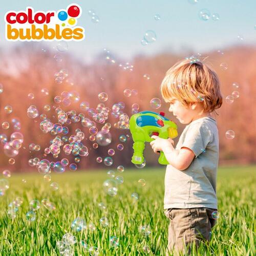 Spil med Sæbebobler Colorbaby Grøn Pistol 118 ml 20,5 x 23,5 x 8,5 cm (2 enheder)