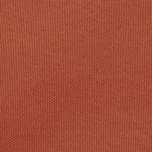 Solsejl Oxford-stof firkantet 3,6 x 3,6 m terracotta