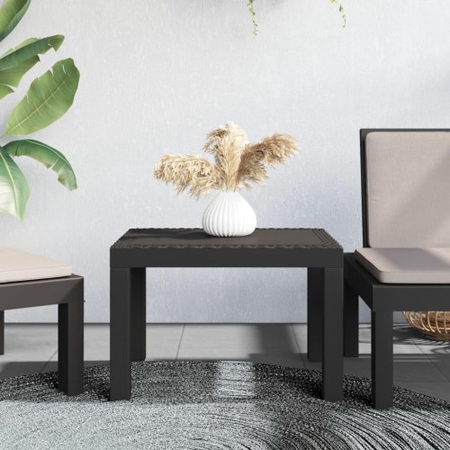 Havebord 59 × 47 × 40 cm i PP - antracitgrå