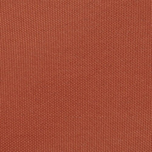 Solsejl i oxfordstof 4 × 6 m - rektangulær, terracotta