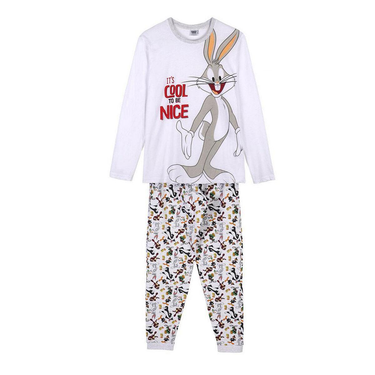 Nattøj Looney Tunes Grå Dame XL