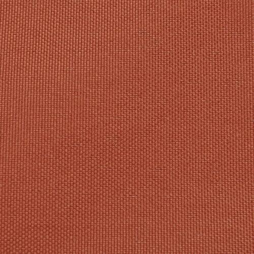 Solsejl Oxfordstof trekantet 3,6 x 3,6 x 3,6 m terracotta
