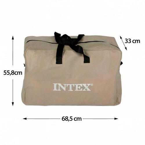 Oppusteligt Skib Intex Excursion 5 Blå Hvid 366 x 43 x 168 cm