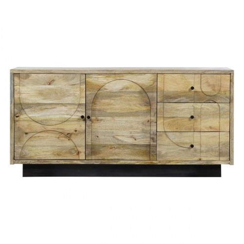 Skænk i mangotræ - 160 × 42 × 82 cm / 145 × 42 × 72 cm