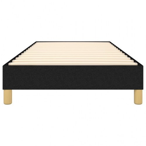 Boxspring sengeramme 90×200 cm i stof - sort