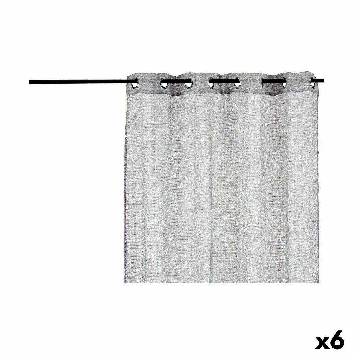 Gardin Lysegrå 140 x 0,1 x 260 cm (6 enheder)