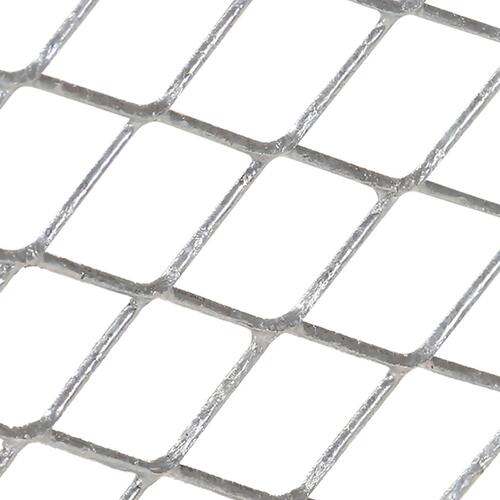 Kompostbeholder 85x85x70 cm galvaniseret jern