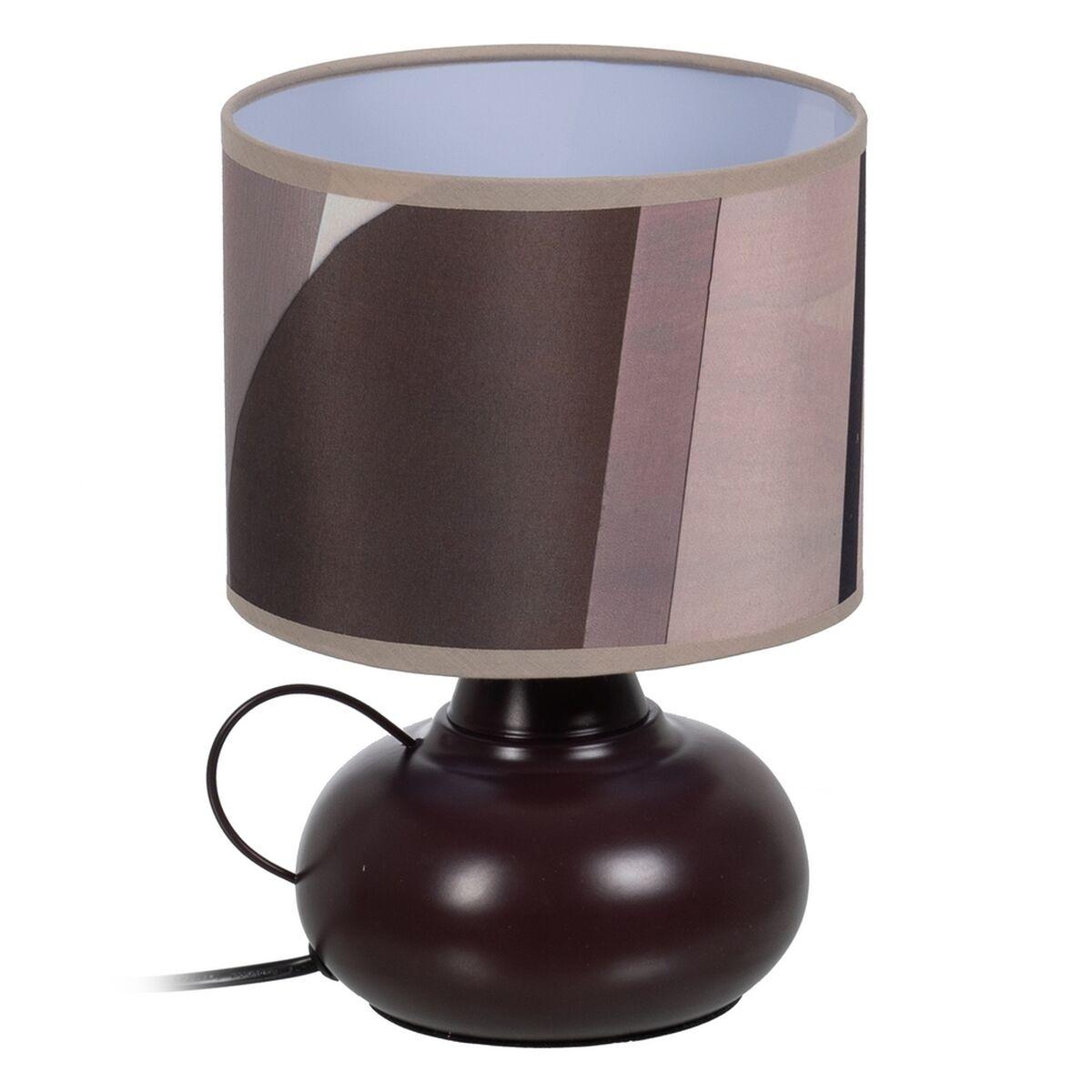 Bordlampe Brun Jern 60 W 220 240 V 18 X 18 X 26 5 Cm