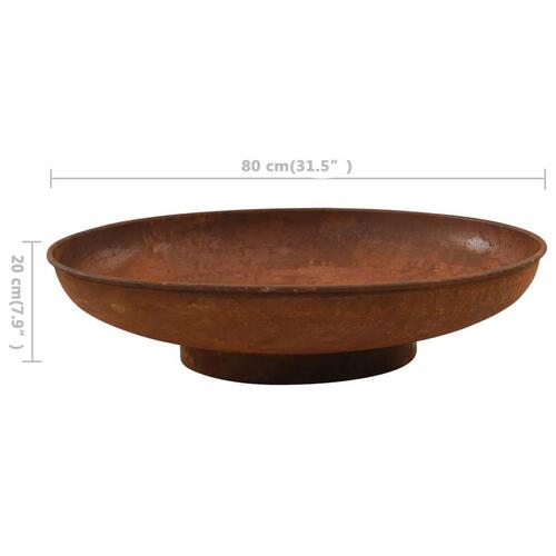 Bålfad 80 cm stål