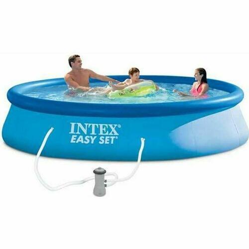 Oppustelig Pool Intex 28142SZ 396 x 84 x 396 cm 7290 l