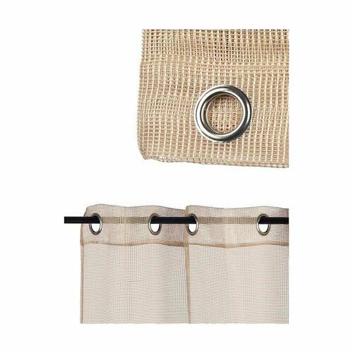 Gardin 140 x 260 cm rist Beige (6 enheder)