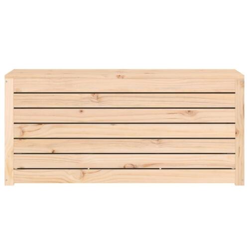 Havekasse 101x50,5x46,5 cm massivt fyrretræ