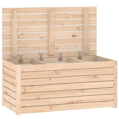 Havekasse 101x50,5x46,5 cm massivt fyrretræ