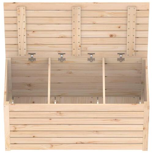 Havekasse 101x50,5x46,5 cm massivt fyrretræ