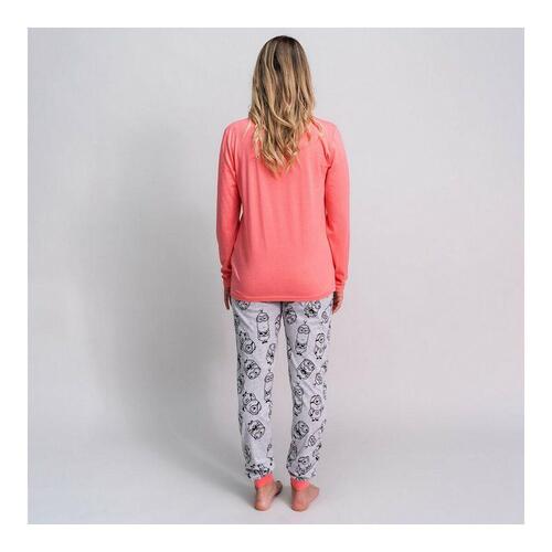 Nattøj Minions Pink Dame L