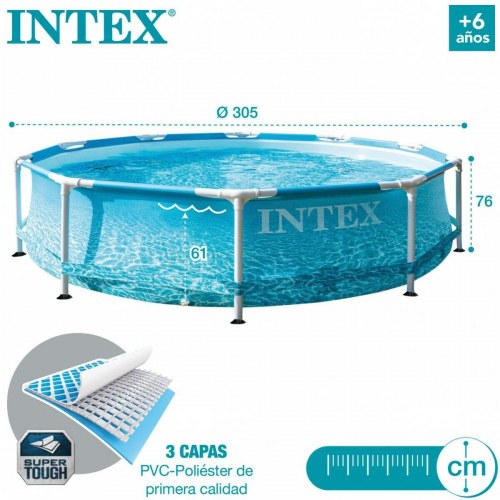 Pool Aftageligt Intex 305 x 76 x 305 cm