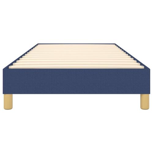 Sengeramme uden madras 100x200 cm stof blå
