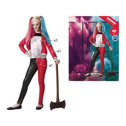Kostume til børn Halloween Multifarvet Morder mand (3 Dele) 3-4 år
