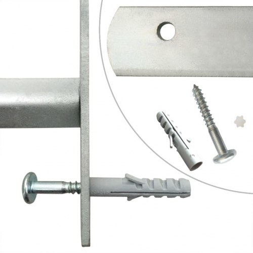 Justérbart sikkerhedsgitter til vinduer - 2 stk., 700-1050 mm