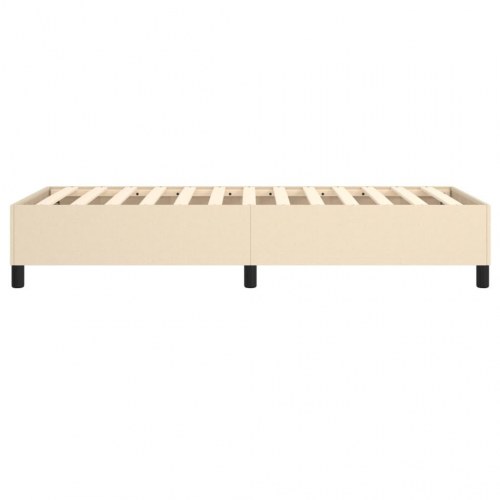 Boxspring sengeramme 80 x 200 cm - cremefarvet