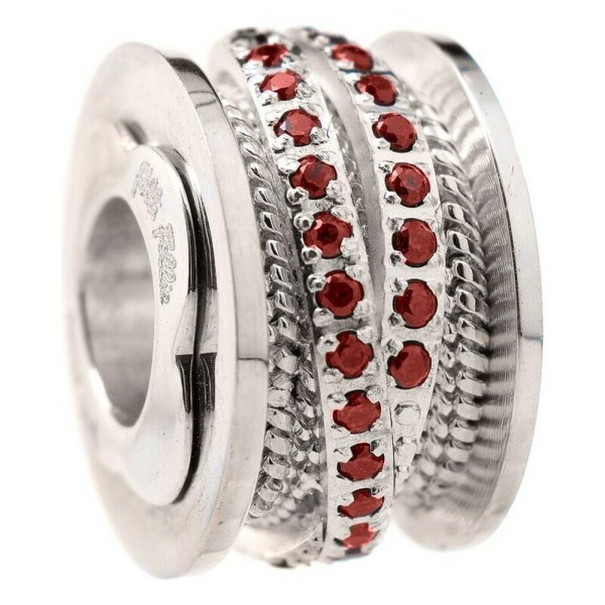 Charm Perle Til Armbånd Grå Sterling Sølv