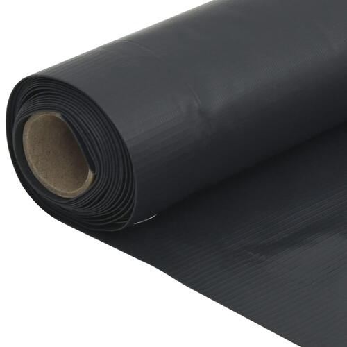 Balkonafskærmning HDPE 75 x 400 cm antracitgrå