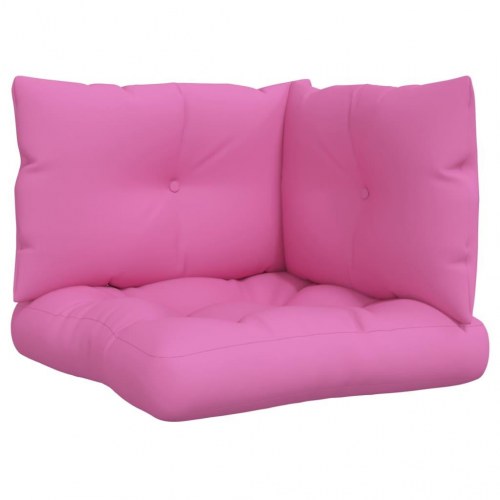 Pallehynder 3 stk. oxfordstof pink
