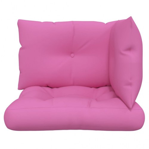 Pallehynder 3 stk. oxfordstof pink