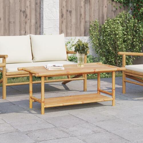 Sofabord 110x55x45 cm bambus